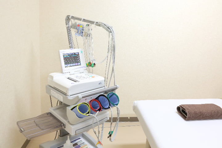 心電図・血圧脈波検査室の写真